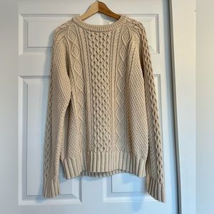 LL Bean Signature Cotton Fisherman’s Sweater